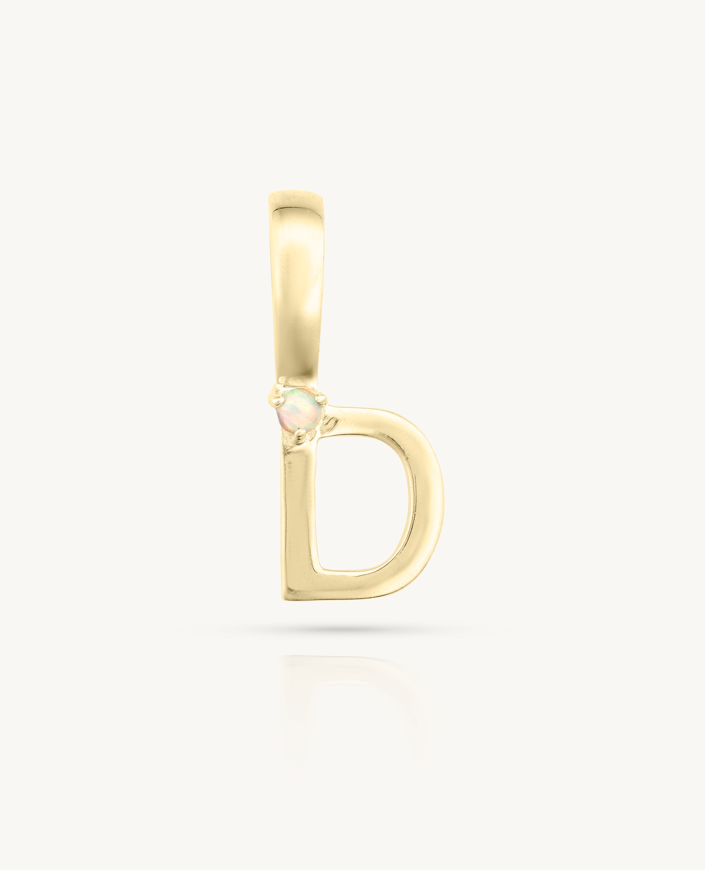 Initial Gold Charms for Jewelry Making - Personalized Name Necklace Pendants, Engravable Gift for Women & Girls - Perfect for Birthdays, Anniversaries & Special Occasions