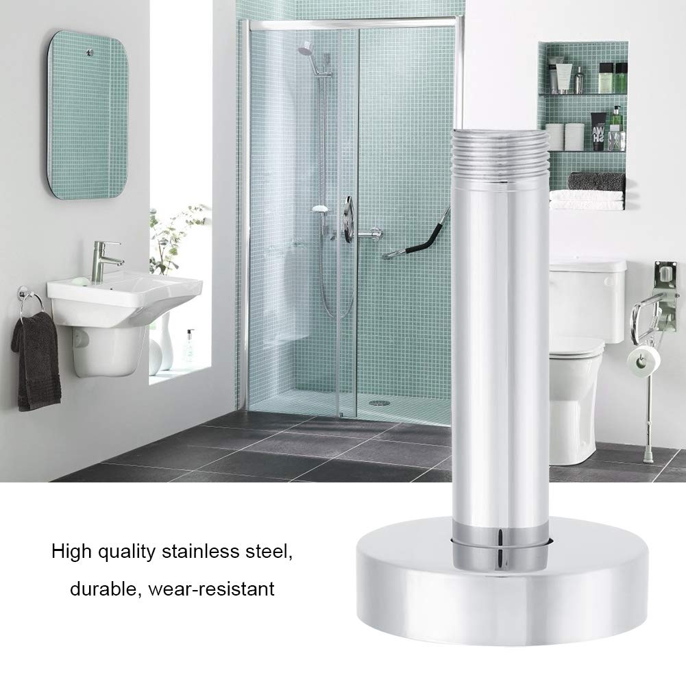 Stainless Steel G1/2In Ceiling Mount Shower Arm - Adjustable Shower Extension for Bathroom & Toilet (Perfect for Small Spaces & Modern Bathroom Renovations)
