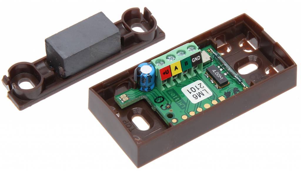 JA 111MB Mini Magnetic Detector in Brown - Compact & Portable for Home Security, DIY Projects, and Metal Detection
