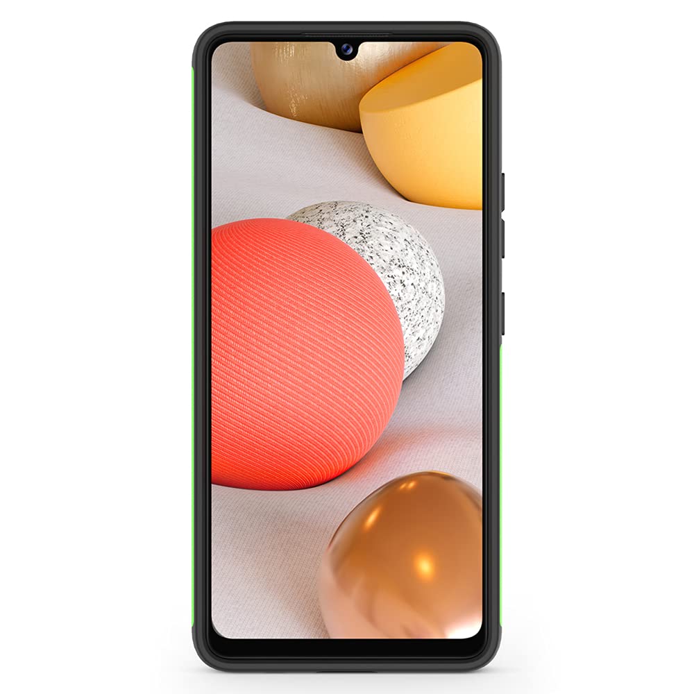 Shockproof Samsung Galaxy A42 5G Case (2021) - Green for Outdoor Protection