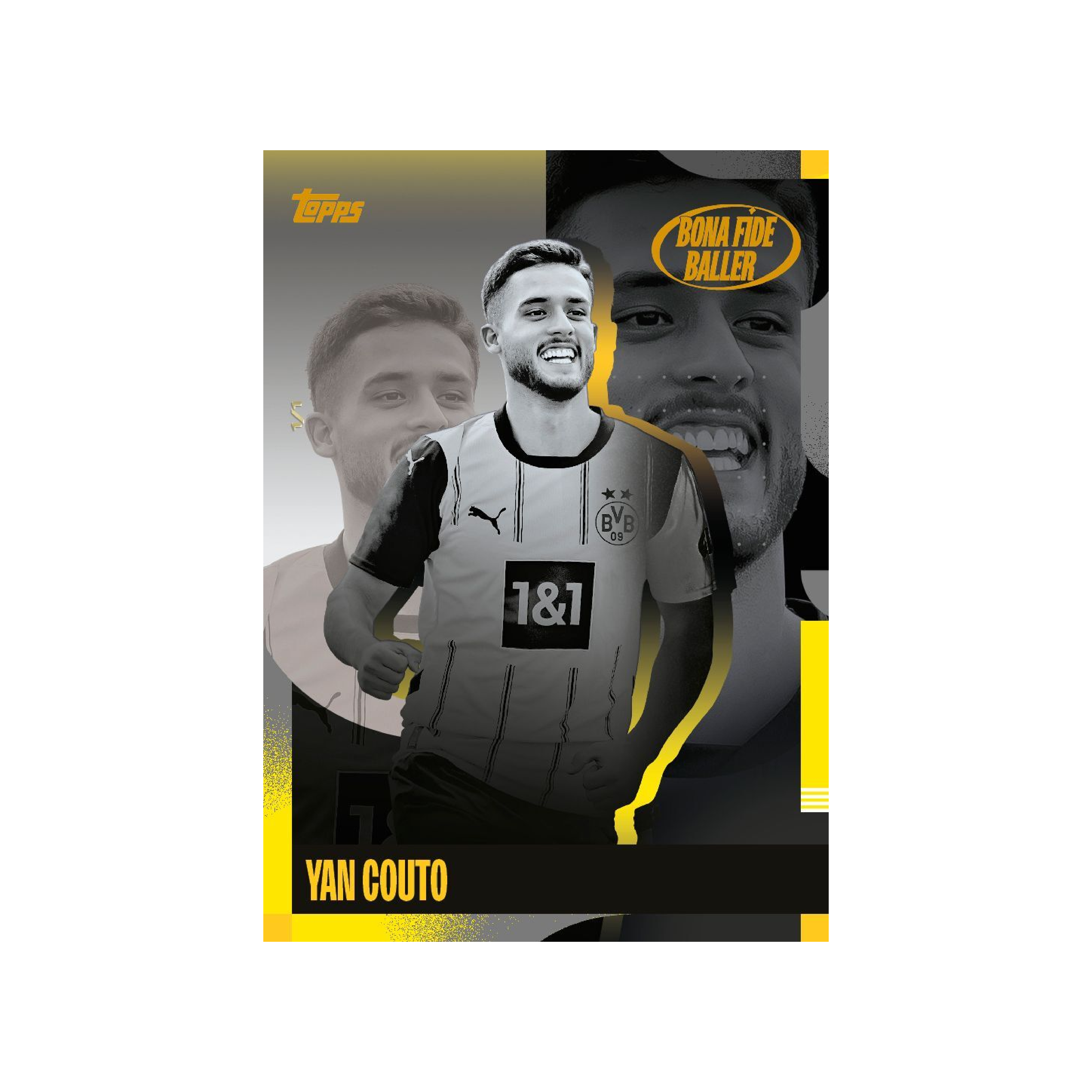 Official Topps Borussia Dortmund BVB 2024/25 Team Set Box - Soccer Trading Cards Collection for Fans & Collectors - Perfect for Gifts, Display, and Fantasy League Enthusiasts