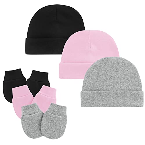 3 Pack 8 Black/Pink/Grey
