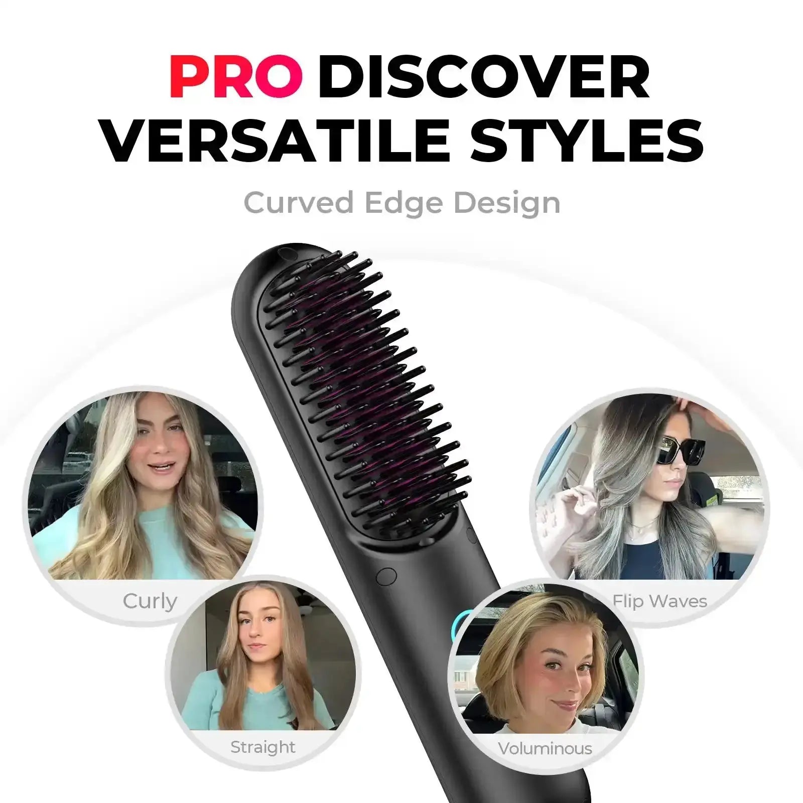 TYMO Porta Pro Hair Straightener - Professional Ionic Flat Iron for Smooth & Shiny Hair - Travel-Friendly & Fast Heating - Perfect for Home, Salon & On-The-Go Styling