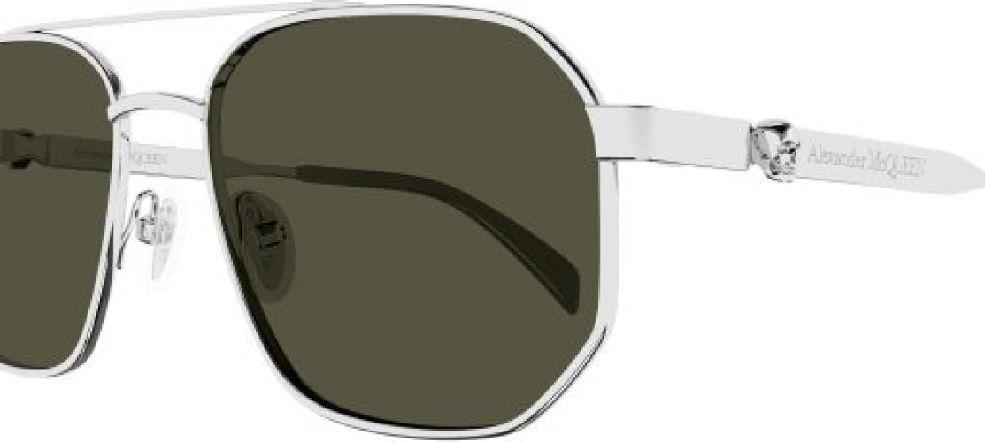 Alexander McQueen AM0458S Designer Sunglasses for Women - UV Protection, Luxury Fashion Shades for Outdoor, Beach & Driving