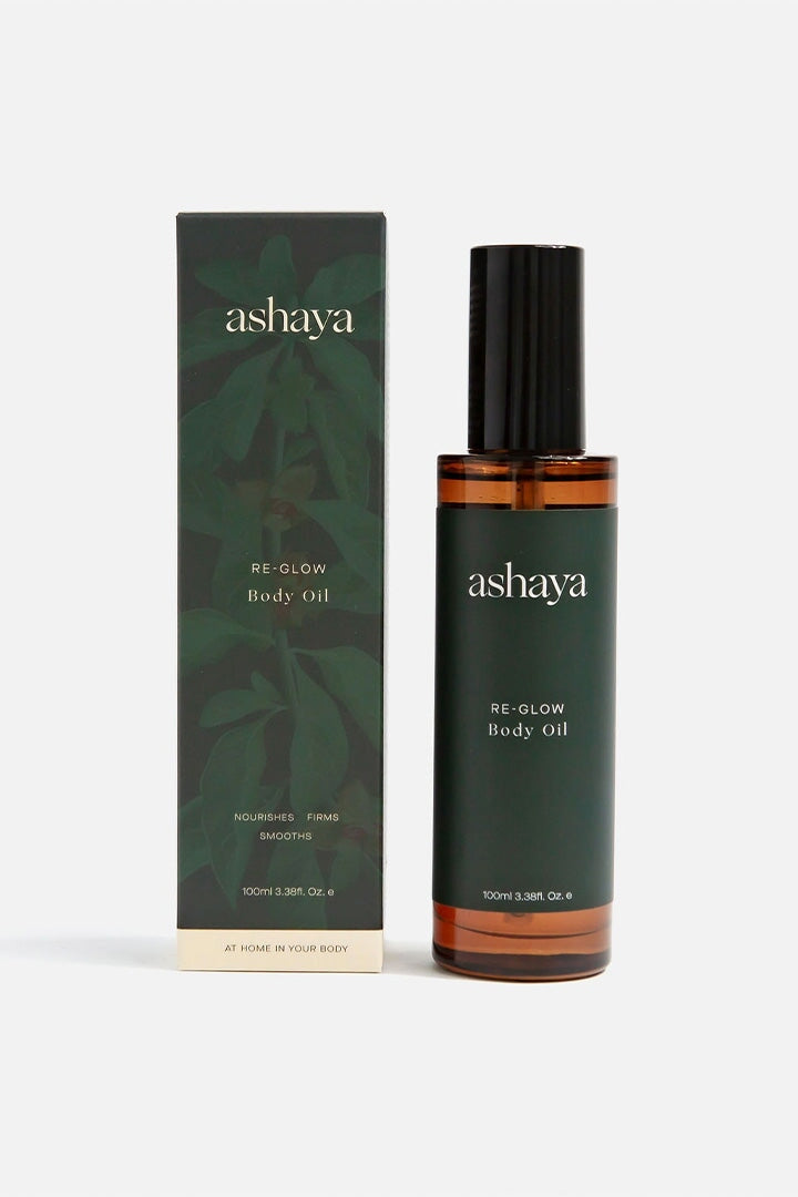 Ashaya Re Glow Body Oil - Hydrating & Nourishing for Radiant Skin | Perfect for Daily Moisturizing & Massage Therapy