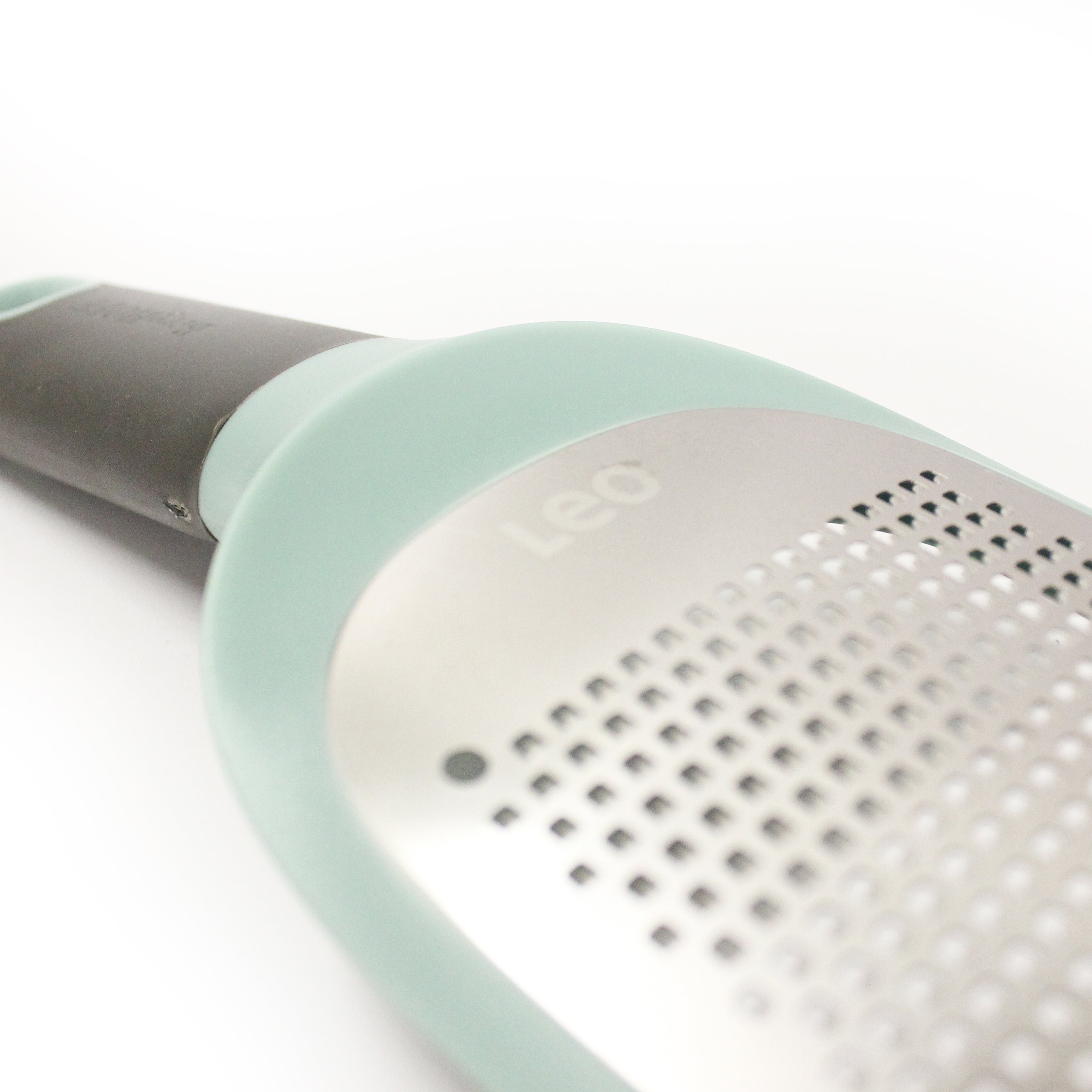 BergHOFF Leo Fine Paddle Grater 10.75 Inch - Premium Kitchen Grater for Cheese, Zucchini & Vegetables - Ergonomic Green Design - Perfect for Cooking, Baking & Meal Prep