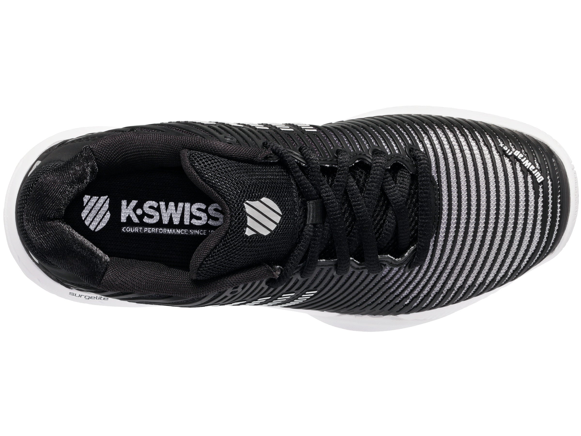 Hypercourt Express 2 Tennis Shoes - Men's Size 96613 085 M in Black/White/Silver | Lightweight Performance Court Sneakers for Tennis, Pickleball & Casual Wear