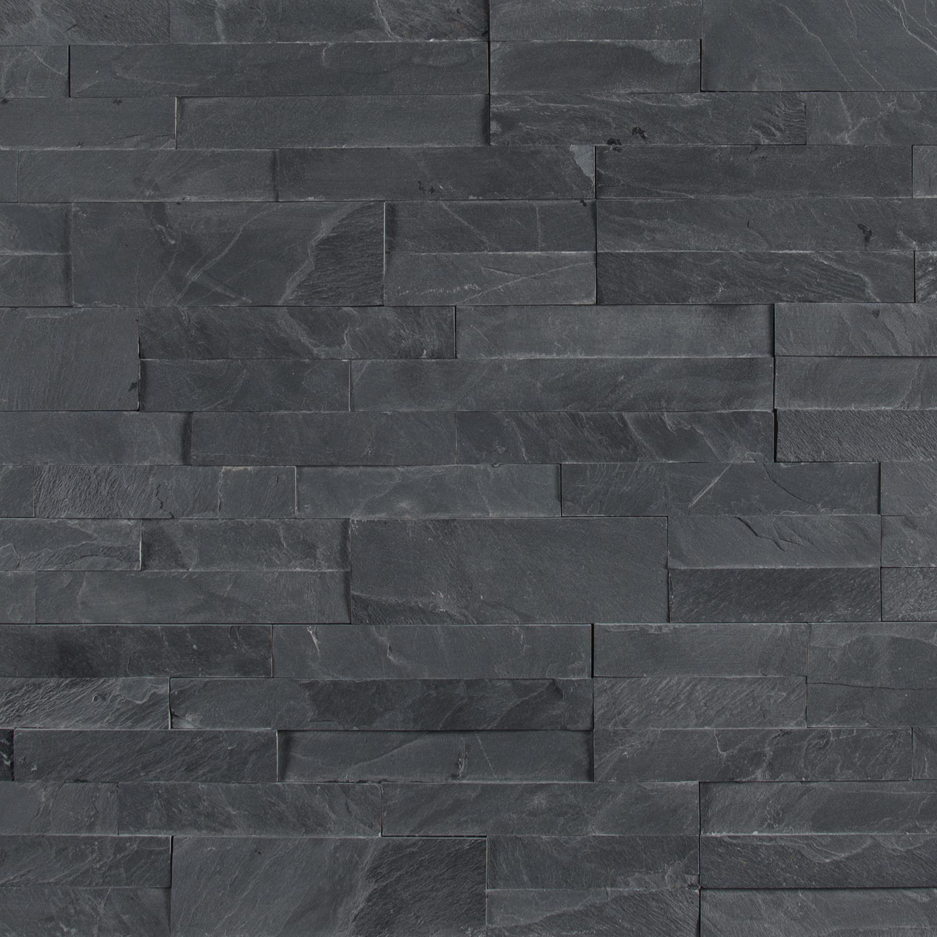 MSI Midnight Ash Veneer 22 x 6 Inch Slate Peel & Stick Splitface Wall Tile - Self-Adhesive Backsplash for Kitchen, Bathroom, Bedroom & Accent Walls - Easy Install Gray-Dark Stone Look - Perfect for Home Renovation & DIY Projects