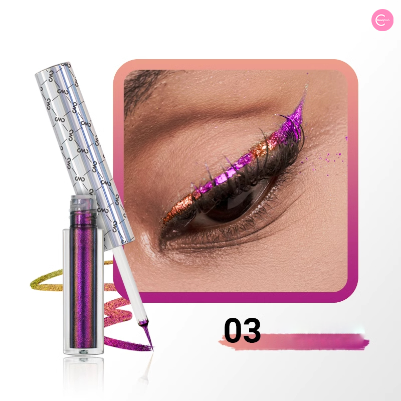 CHARMACY Chameleon Liquid Eyeliner - Long Lasting Waterproof Eye Makeup for Women | Perfect for Parties, Weddings & Everyday Wear