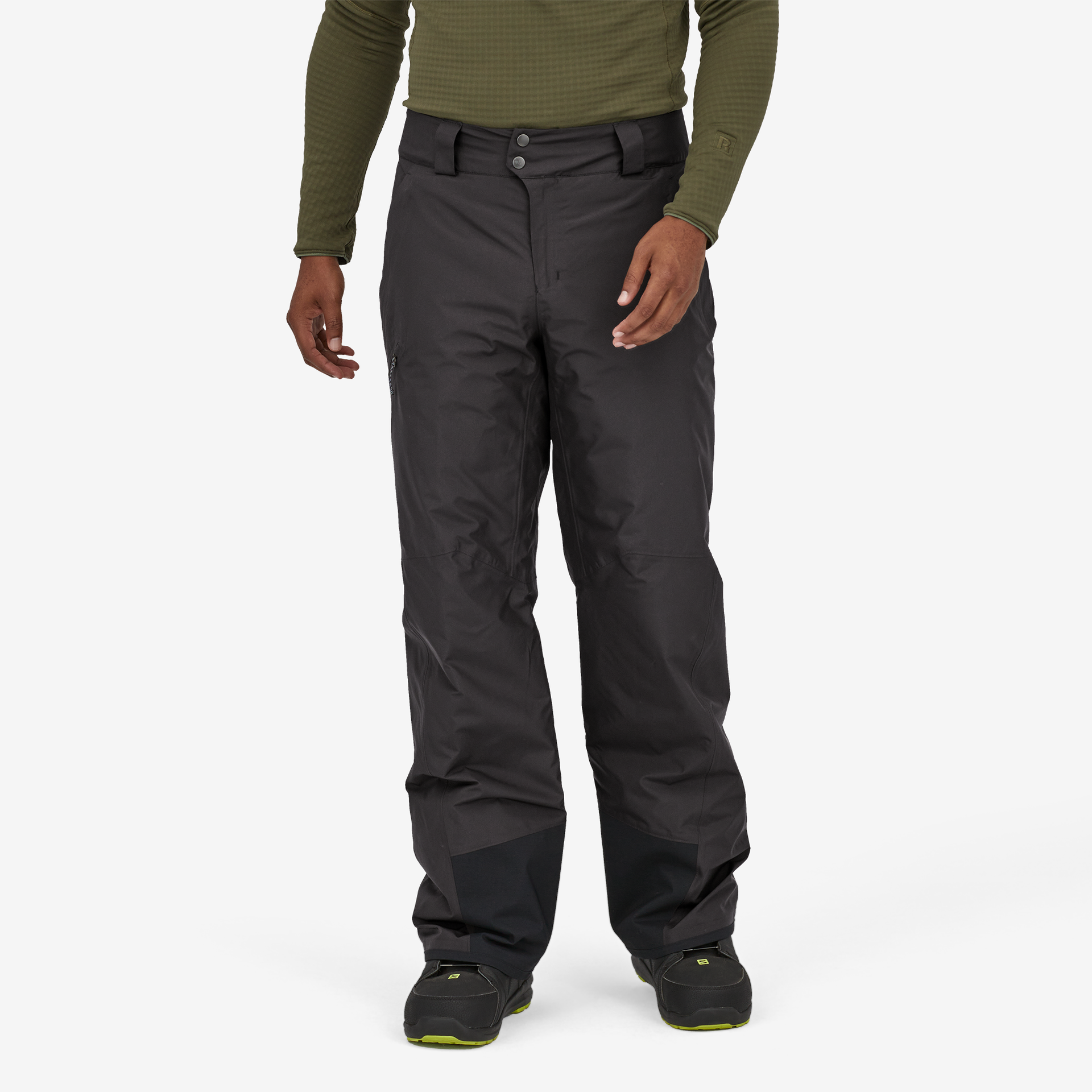 Men's Insulated Snow Pants - Waterproof Winter Ski Pants for Men with Warm Lining - Perfect for Skiing, Snowboarding & Cold Weather Outdoor Activities