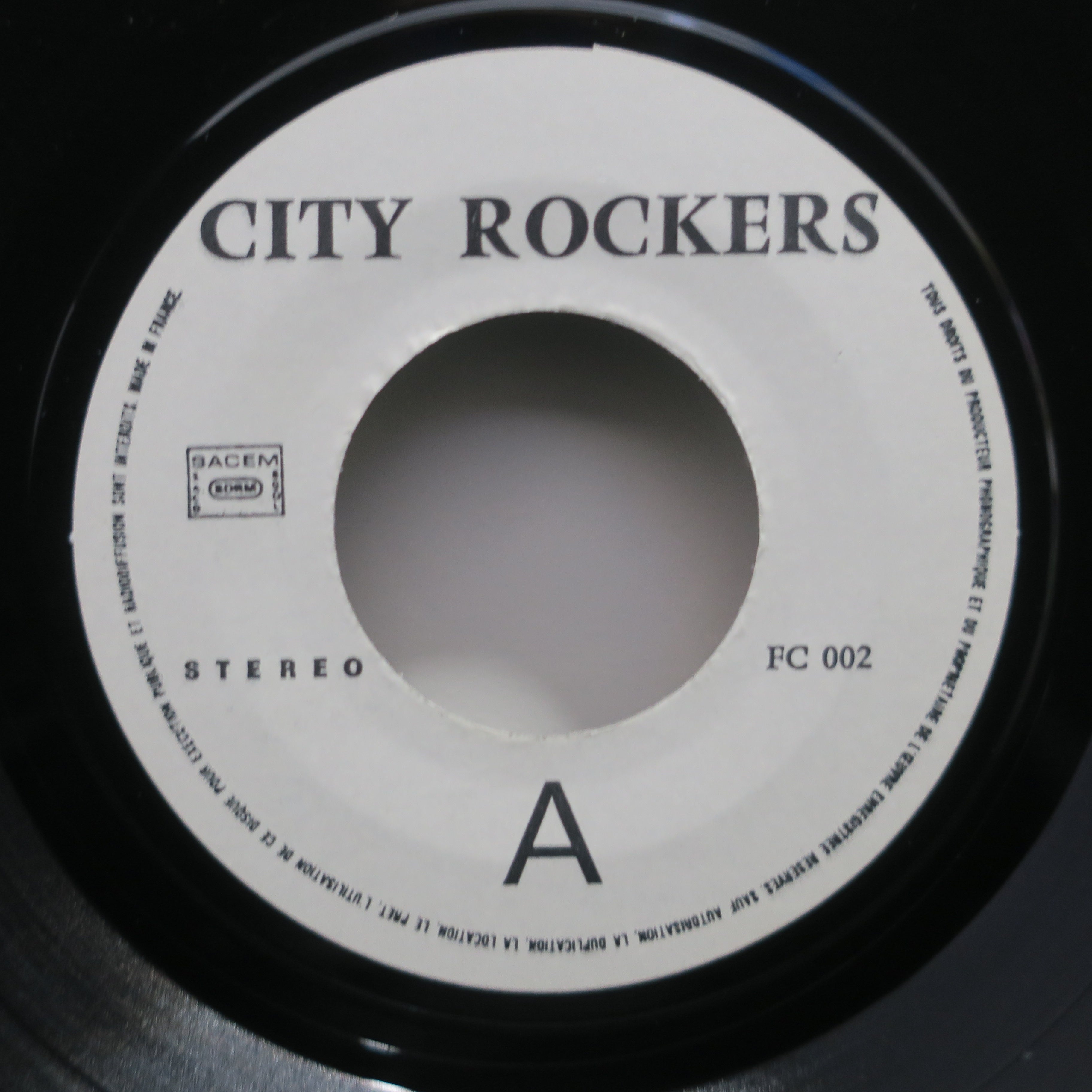 Clash 'R B Showdown Big City 1984 • Volume 1' 1988 EU Vinyl 7