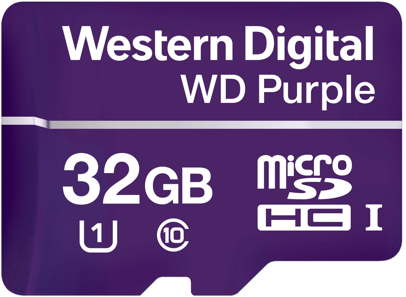 High-Speed 128GB Purple MicroSD Card for Video Surveillance - Perfect for Security Cameras, Dash Cams & Home Monitoring Systems
