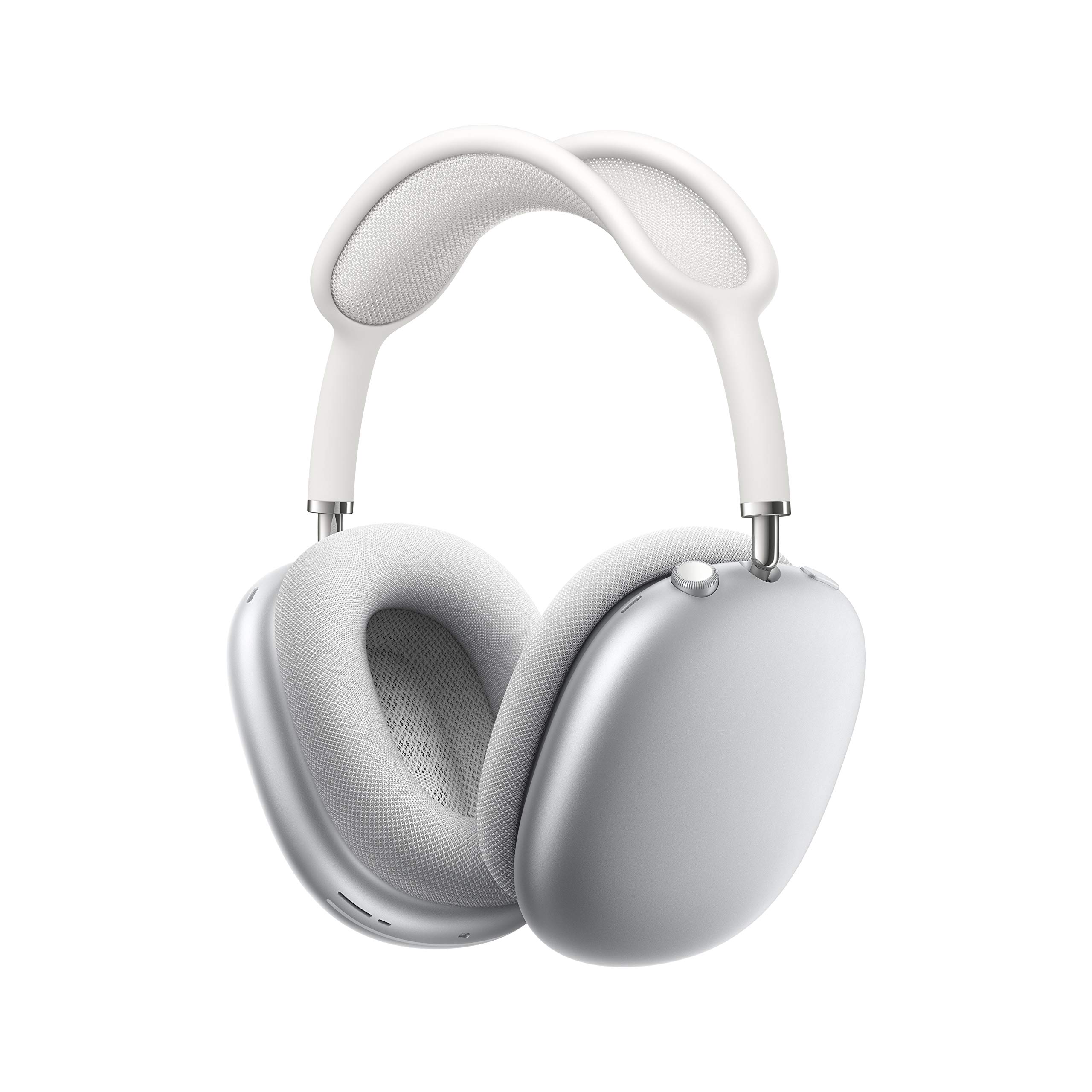 Apple AirPods Max Wireless Over-Ear Headphones with Active Noise Cancellation, Transparency Mode & Spatial Audio - Bluetooth Headphones for iPhone, iPad, Mac (Silver) | Perfect for Travel, Workouts & Home Entertainment