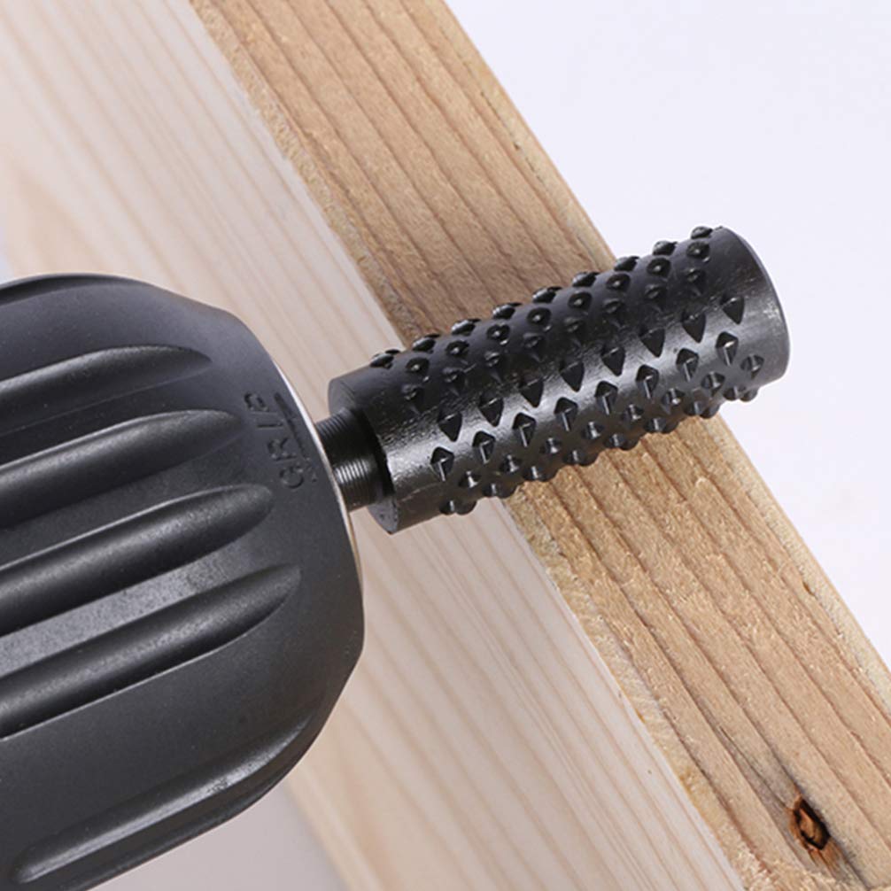 5-Piece Wood Carving File Set - Diamond Drill Bits & Carbide Burr Rotary Tools for Woodworking, Metal Engraving & DIY Crafts - Perfect for Carving, Shaping, Sanding & Detailing Wood/Metal/Plastic Surfaces