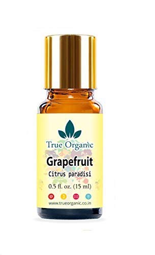 Organic Grapefruit Essential Oil - 100% Pure Natural for Massage, Aromatherapy, Diffuser & Skin Care (15ml) | Relaxing & Uplifting Scent for Stress Relief & Mood Boosting