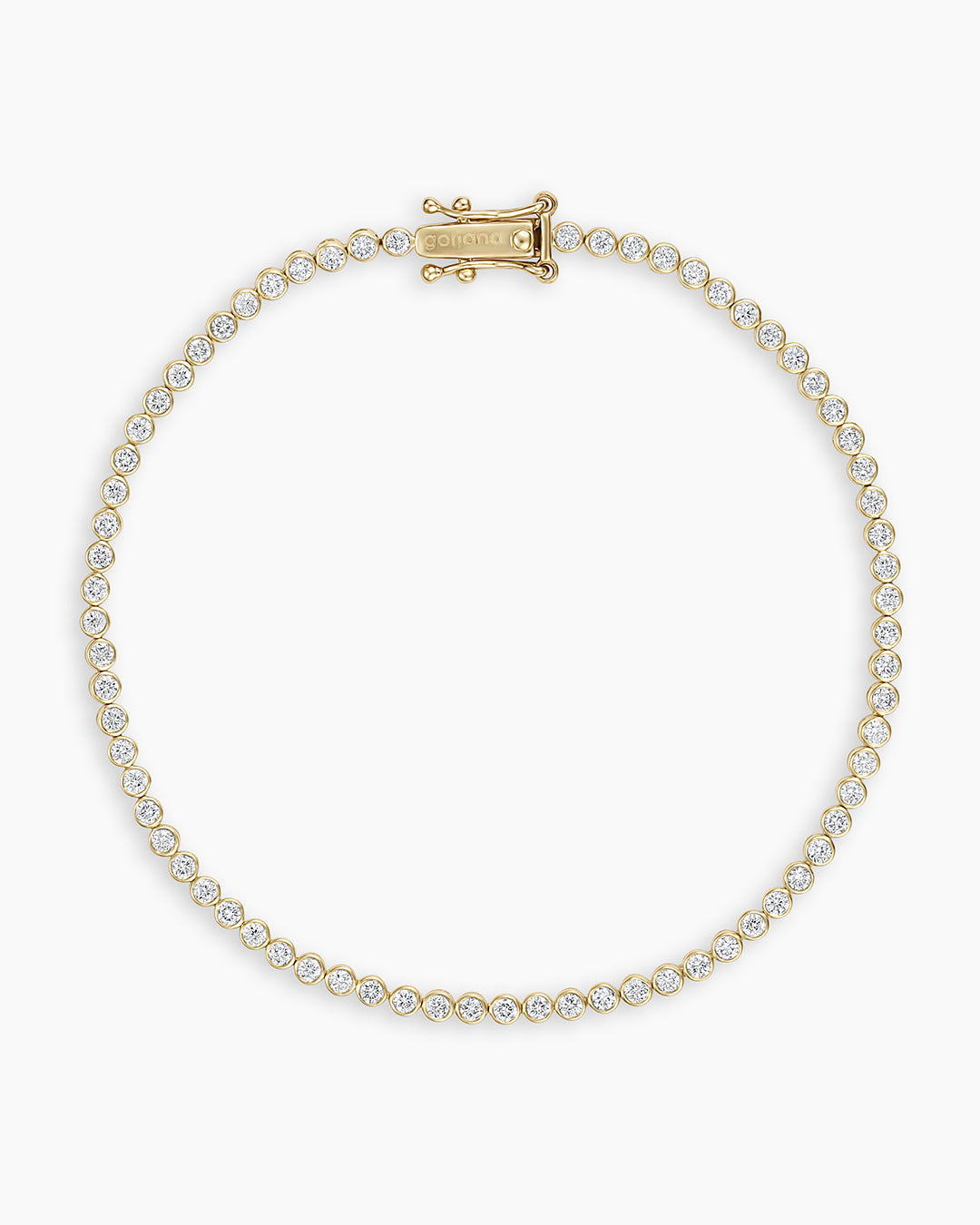 Elegant 14K Gold Diamond Tennis Bracelet for Women - Perfect for Weddings, Anniversaries & Special Occasions