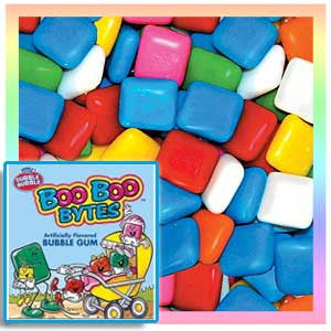 Dubble Bubble Boo Boo Bytes Chewing Gum - Fun Bubble Gum for Kids, Party Favors & Halloween Treats | Pack of 50 Pieces