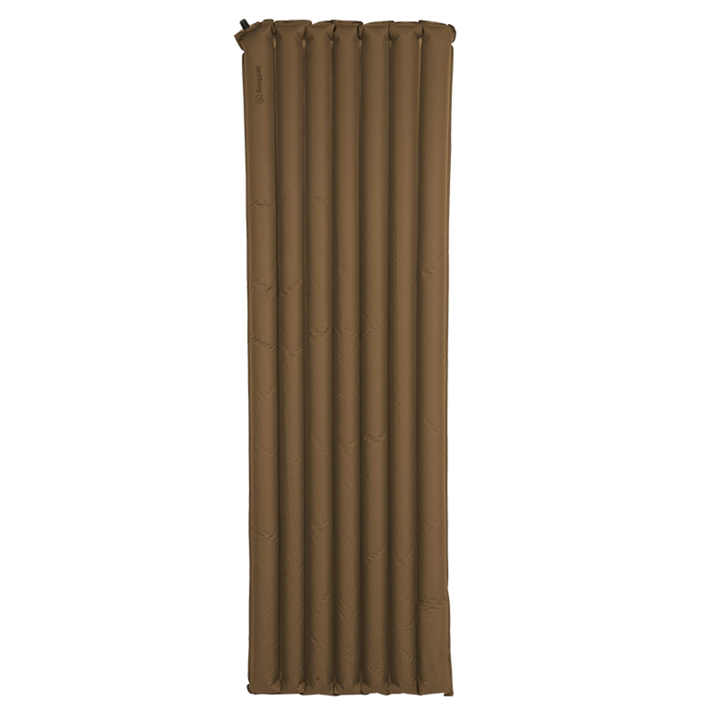 Snugpak Basecamp Ops Air Mat with Built-in Foot Pump - Non-Slip Bottom Sleeping Pad for Camping, Hiking & Outdoor Adventures - Perfect for Backpacking, Travel & Emergency Preparedness