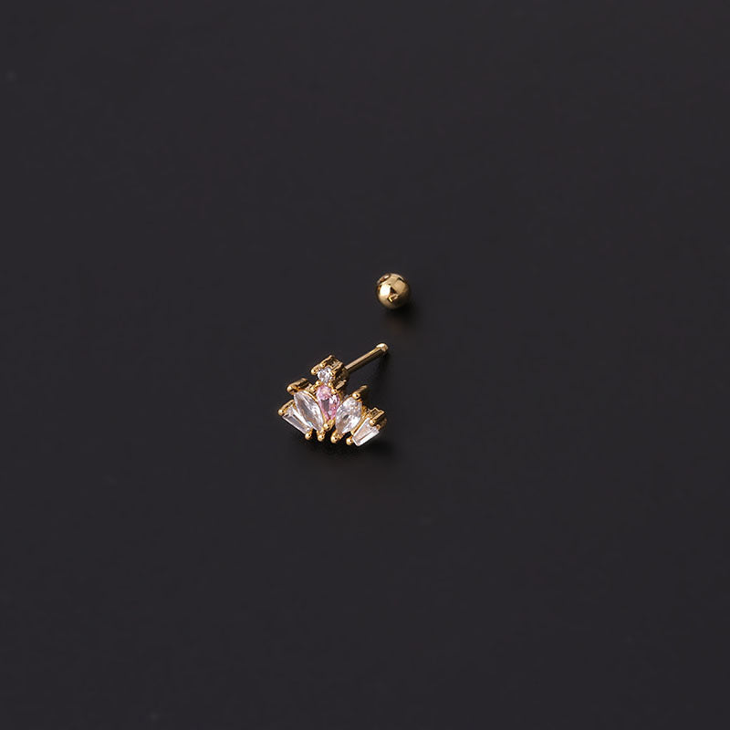 20G Cartilage Tiny Stud Earrings - Cute Planet Design Hypoallergenic Earrings for Women | Perfect for Everyday Wear, Gifts & Trendy Outfits
