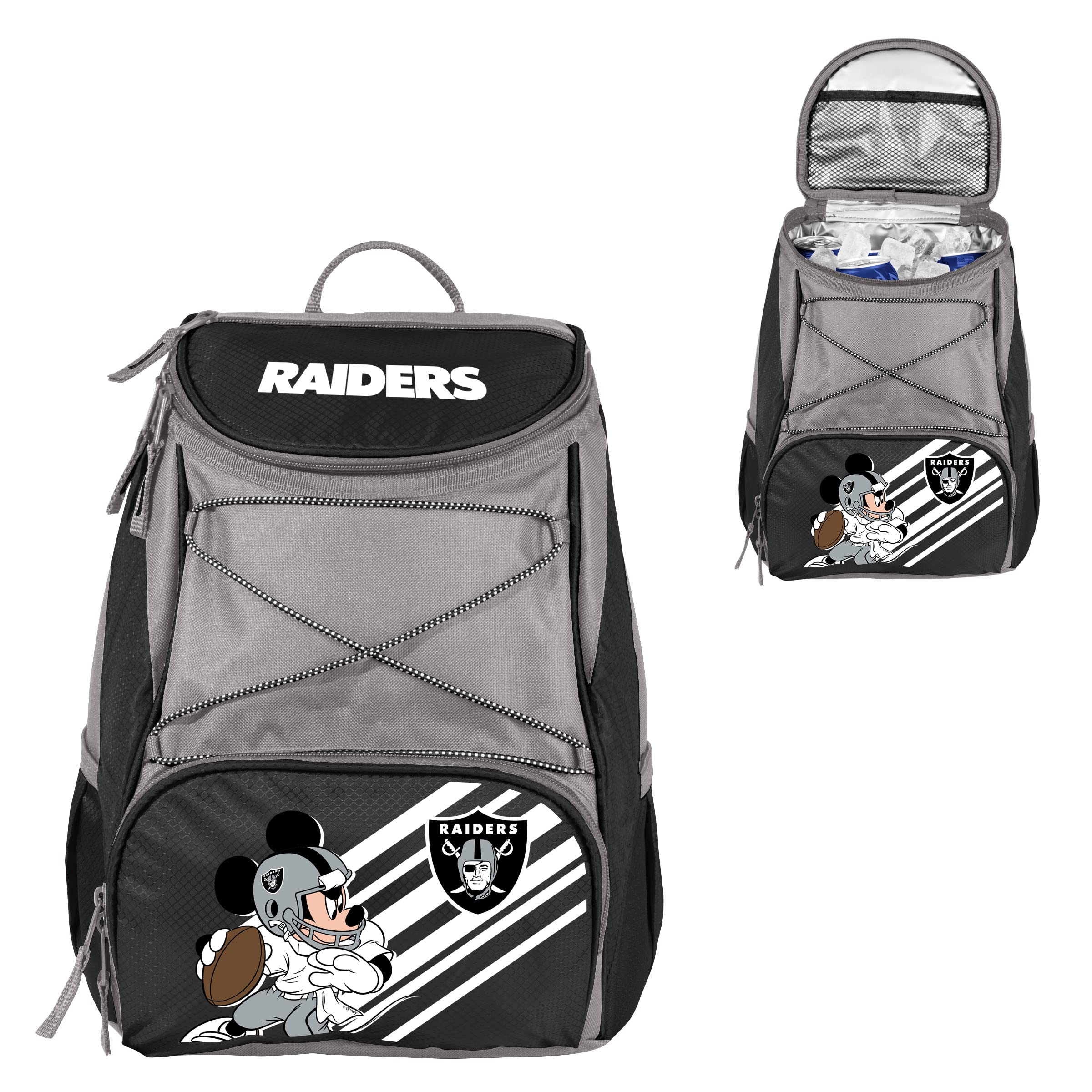 PICNIC TIME NFL Unisex-Adult Mickey PTX Backpack Cooler - Insulated Lunch Bag for Football Games, Tailgating, Camping & Outdoor Adventures