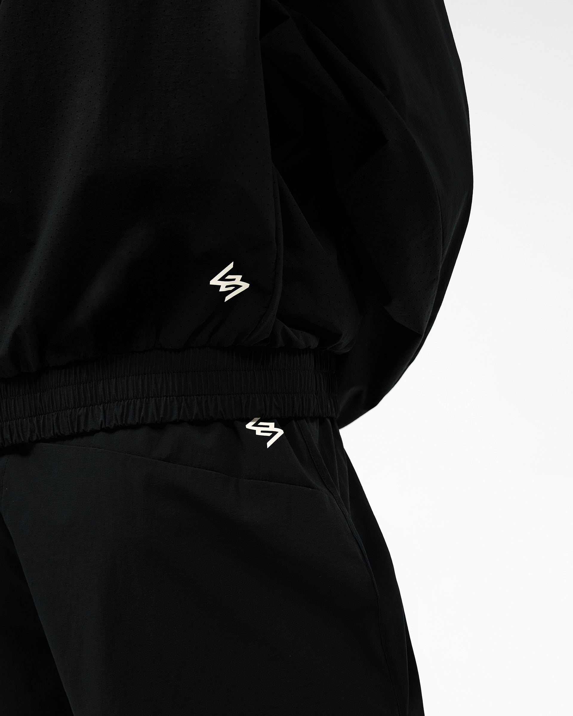 247 Training Jacket for Men & Women - Lightweight Breathable Workout Hoodie - Perfect for Gym, Running & Outdoor Activities - Black