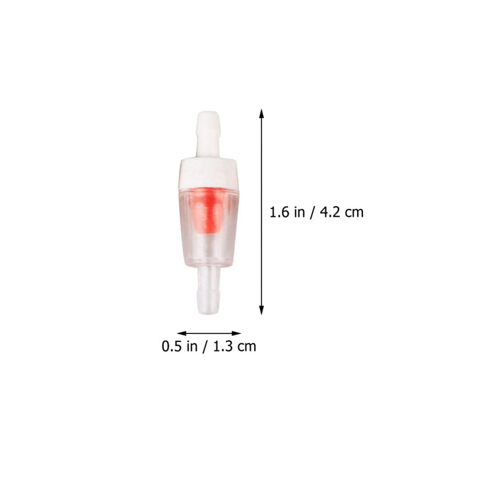 Balacoo 40pcs Air Pump Check Valve Kit - Plastic One Way Valve for Aquarium, Fish Tank, Air Hose Fittings - Perfect for Airline Tubing, Fish Dish, and Pond Aeration Systems