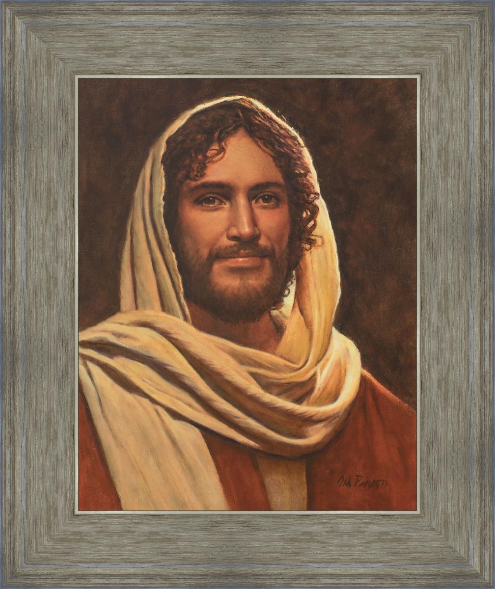 Emmanuel By Del Parson - Premium Religious Wall Art for Home & Church Decor - Perfect for Living Rooms, Bedrooms & Worship Spaces