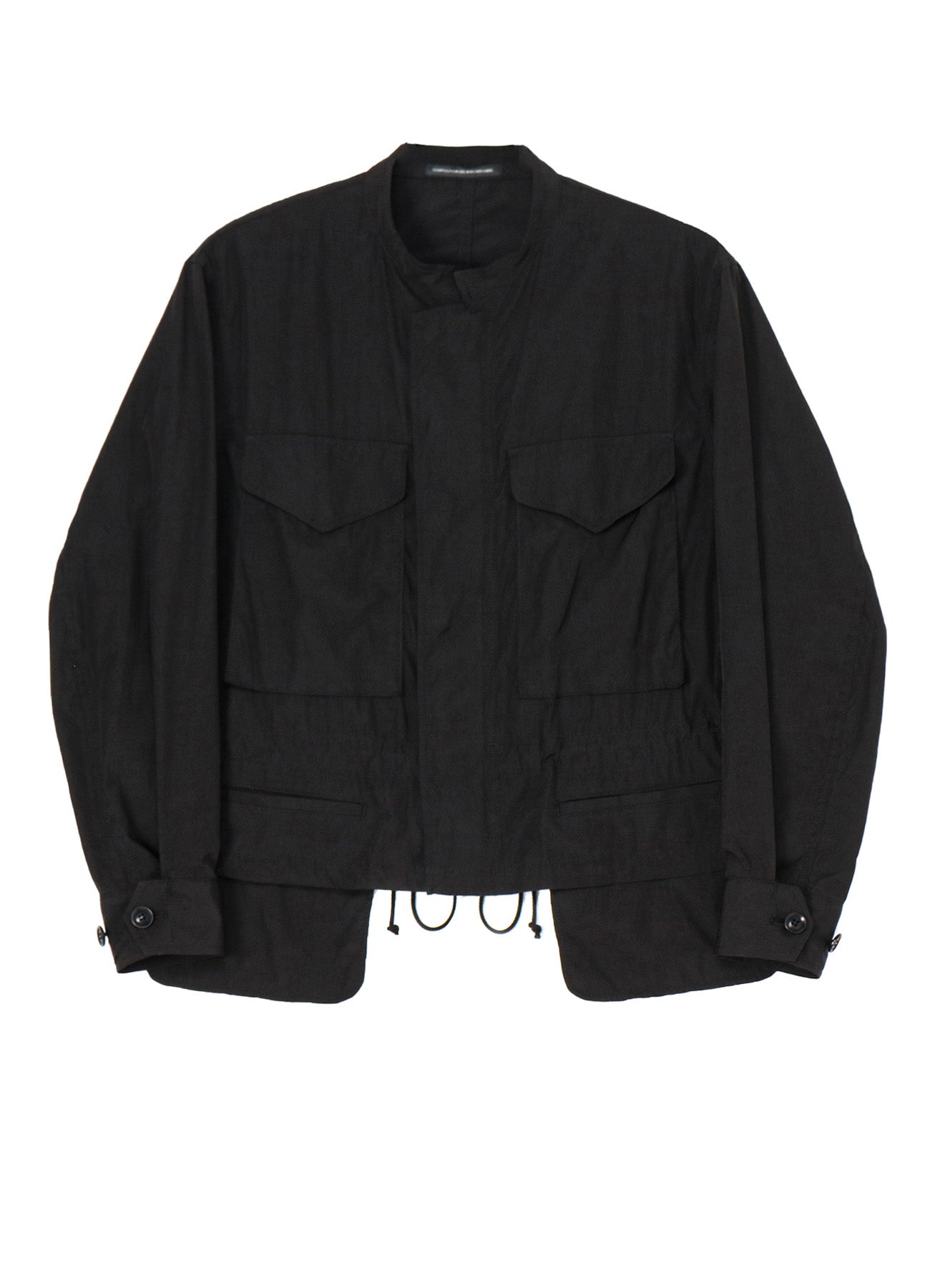 Men's C/Ta/Pe Twill Short Blouson Jacket - Lightweight Casual Outerwear for Spring & Fall | Perfect for Streetwear, Work, and Everyday Outfits