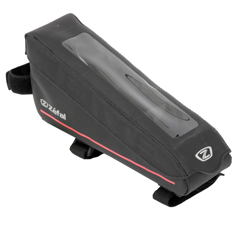 Zefal Z Race Top Tube Bike Bag - Lightweight & Waterproof Cycling Storage for Road & Mountain Bikes - Perfect for Phone, Keys & Snacks During Rides
