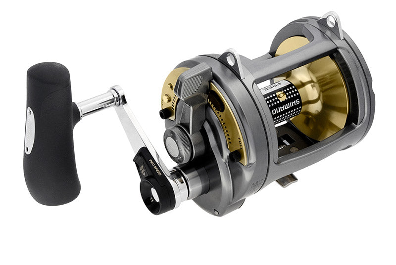 Shimano Tyrnos 2 Speed Saltwater Fishing Reels - Heavy Duty Offshore Trolling & Big Game Fishing Gear for Deep Sea Anglers