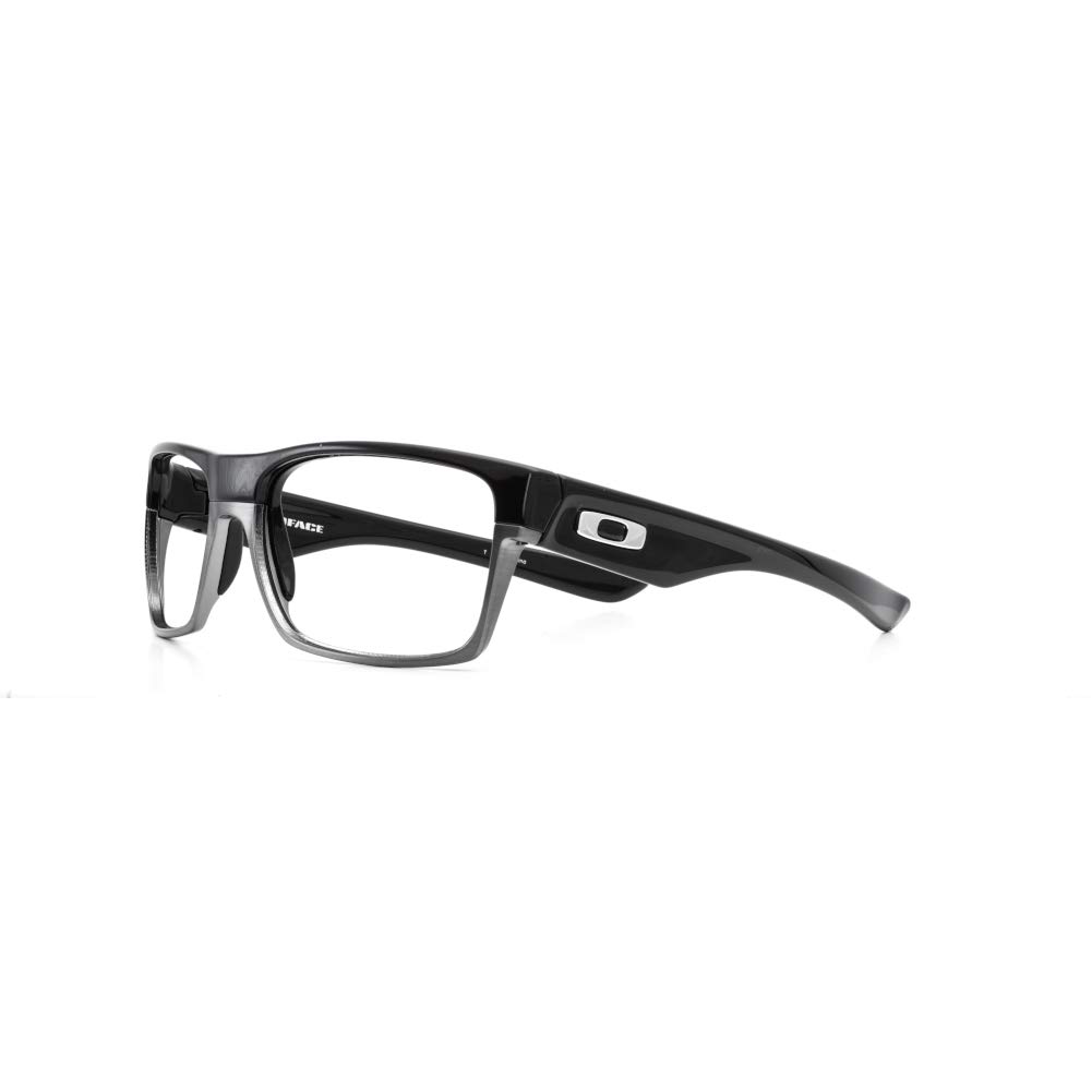 TwoFace 0.75mm Pb Lead Equivalent Radiation Protection Glasses - Polished Black with Steel Frame | X-Ray Safety Eyewear for Dentists, Radiologists & Medical Professionals