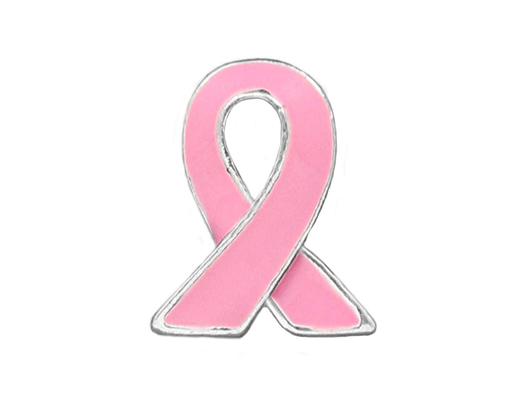 Pink Ribbon Pins for Breast Cancer Awareness - Bulk Wholesale Pack - Support Groups, Fundraising Events, Promotional Gifts - Perfect for Charity Drives, Survivor Celebrations & Awareness Campaigns