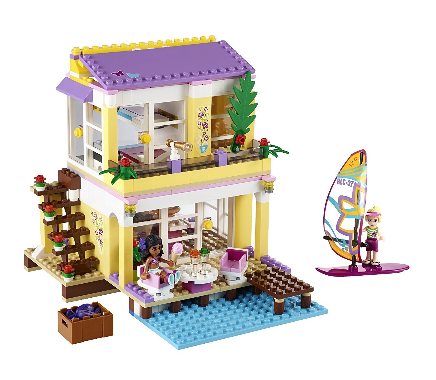 LEGO Friends Stephanie's Holiday House Building Set - Creative Construction Toy for Kids, Perfect for Birthday Gifts & Family Playtime