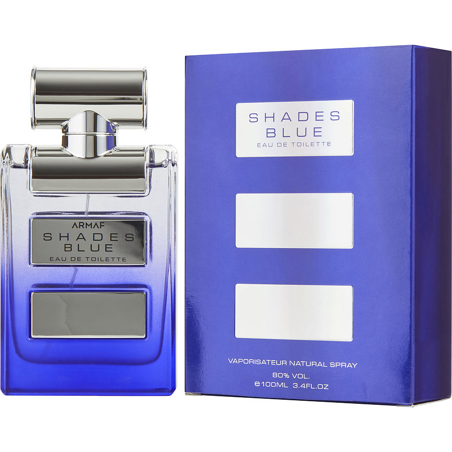 Armaf Shades Blue 100ML Eau De Toilette Spray for Men - Fresh Citrus Aromatic Fragrance for Day & Night Wear, Office & Special Occasions