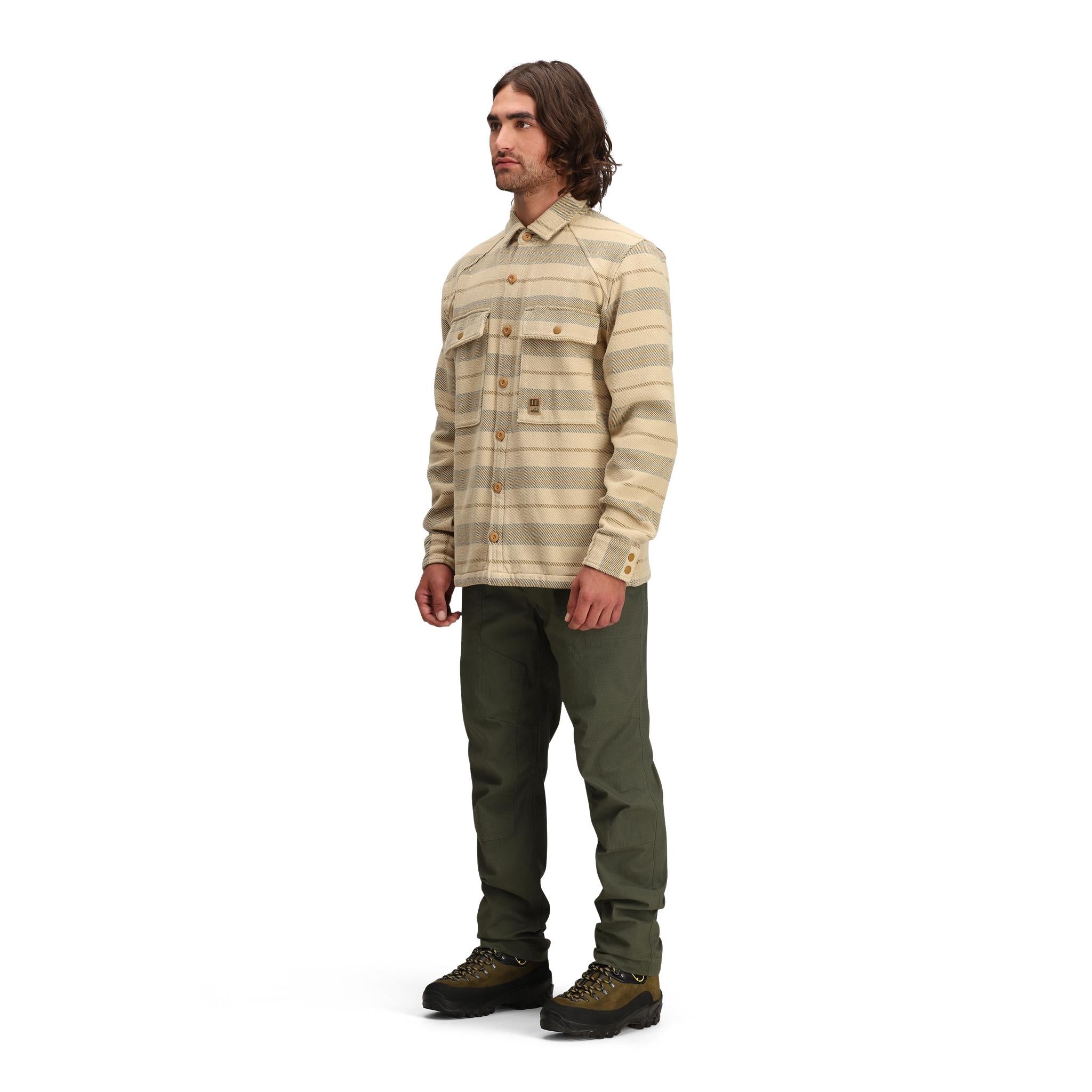 Men's Mountain Shirt Jacket - Waterproof Hiking & Outdoor Adventure Wear for Camping & Travel