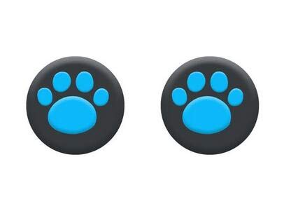 2 Pairs Silicone Analog Thumb Grip Caps for PS5, PS4, PS3, Xbox One X/S, Elite, Switch Pro, Xbox 360 & Wii U Controllers - Cute Cat Paw Design for Enhanced Gaming Comfort (Perfect for Long Gaming Sessions & Improved Grip)