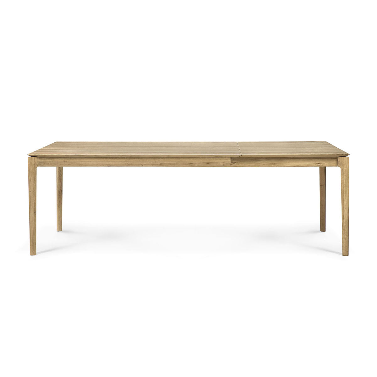 Extendable Oak Dining Table 160-240cm - Expandable Wooden Table for Small Spaces | Perfect for Family Dinners, Entertaining Guests & Home Office Use