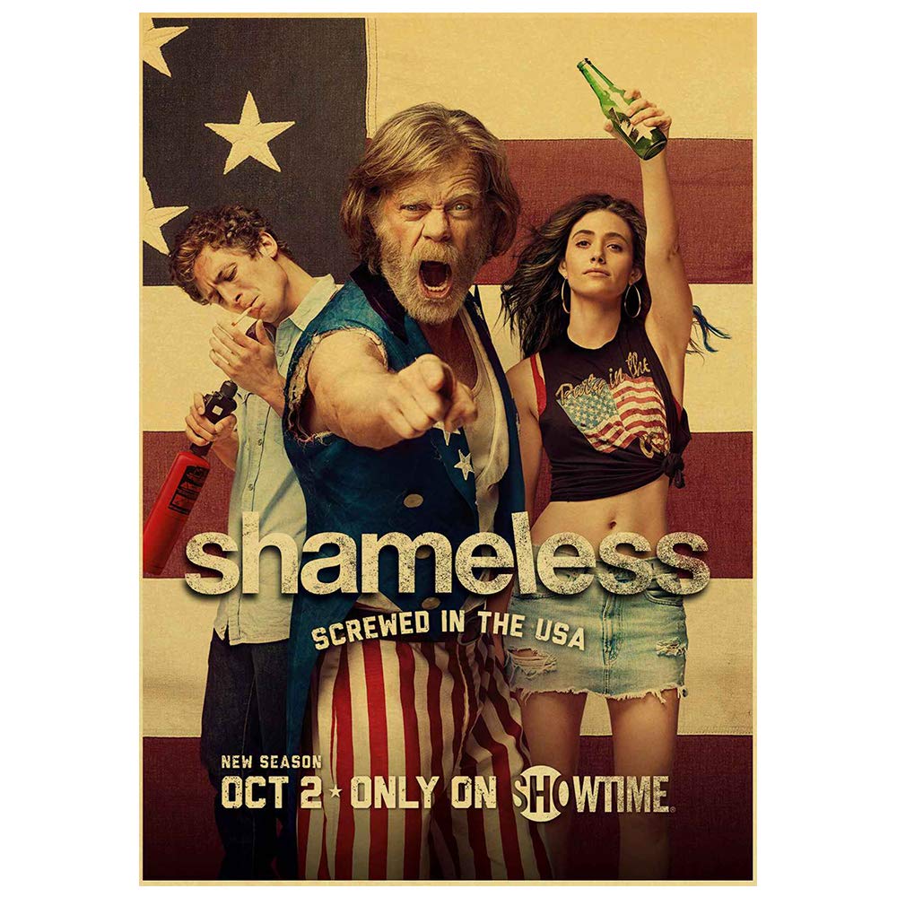 1000 Piece Jigsaw Puzzle for Adults - Shameless TV Show Movie Poster Puzzle Game - Educational & Stress Relief Toy for Family Game Night (Kids & Adults) - Perfect for Relaxation, Brain Training & Home Decor