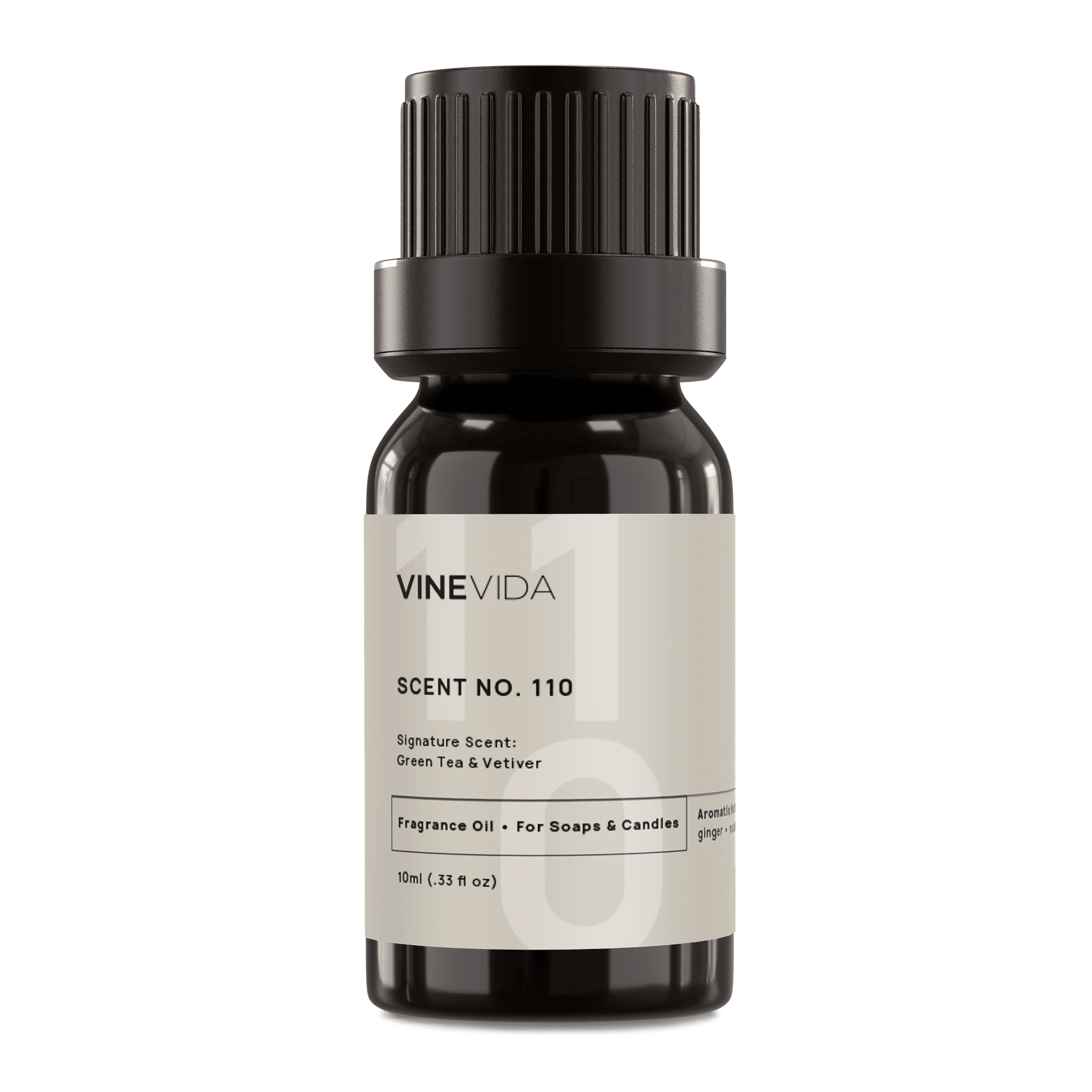 Premium Green Tea & Vetiver Fragrance Oil for Handmade Soaps, Candles, Diffusers - Relaxing Aromatherapy for Home Spa & Meditation