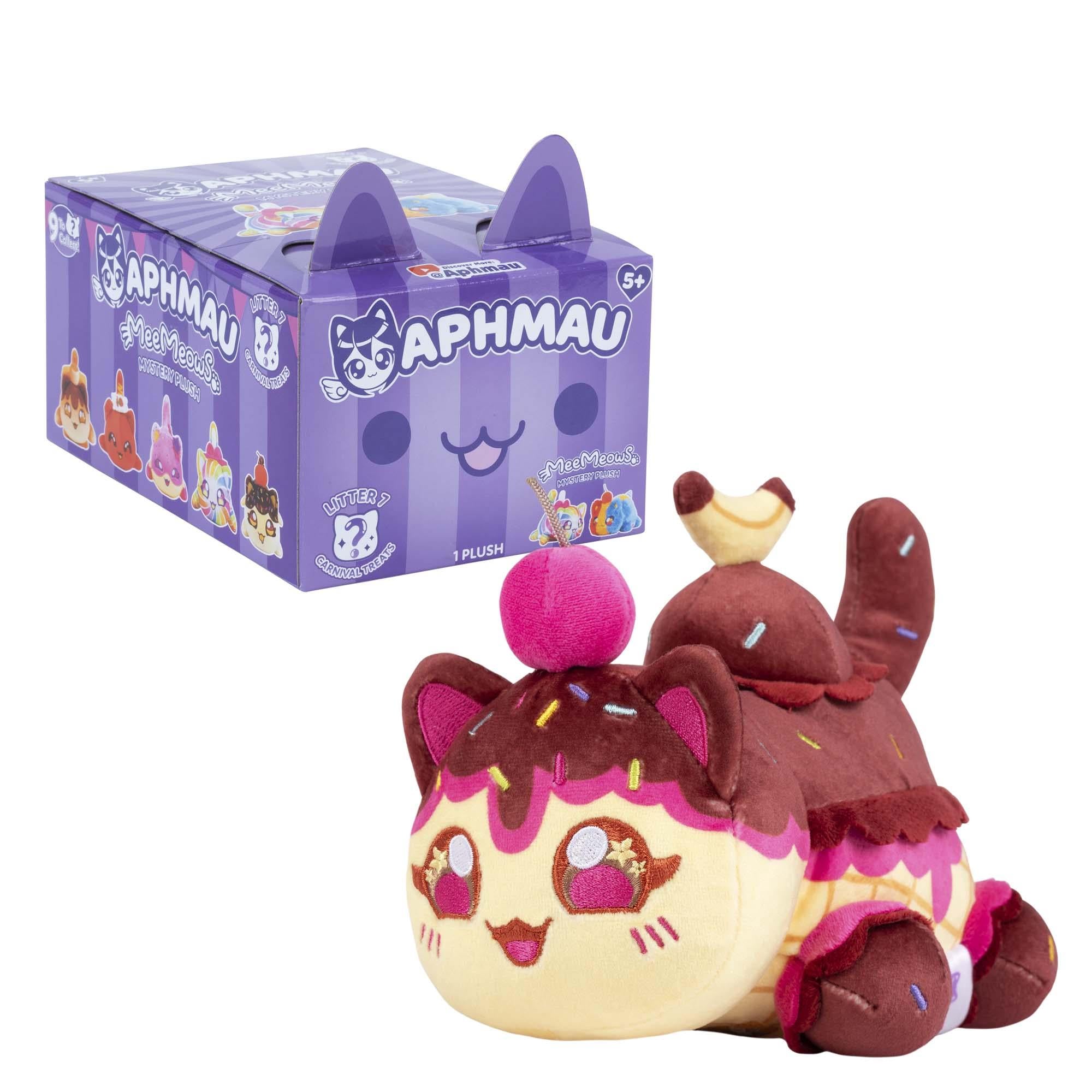 Aphmau MeeMeows 6-Piece Mystery Blind Box Collection - Carnival Treats Edition | Fun Surprise Toys for Kids, Collectors & Party Favors | Perfect for Birthday Gifts, Classroom Rewards & Anime Lovers