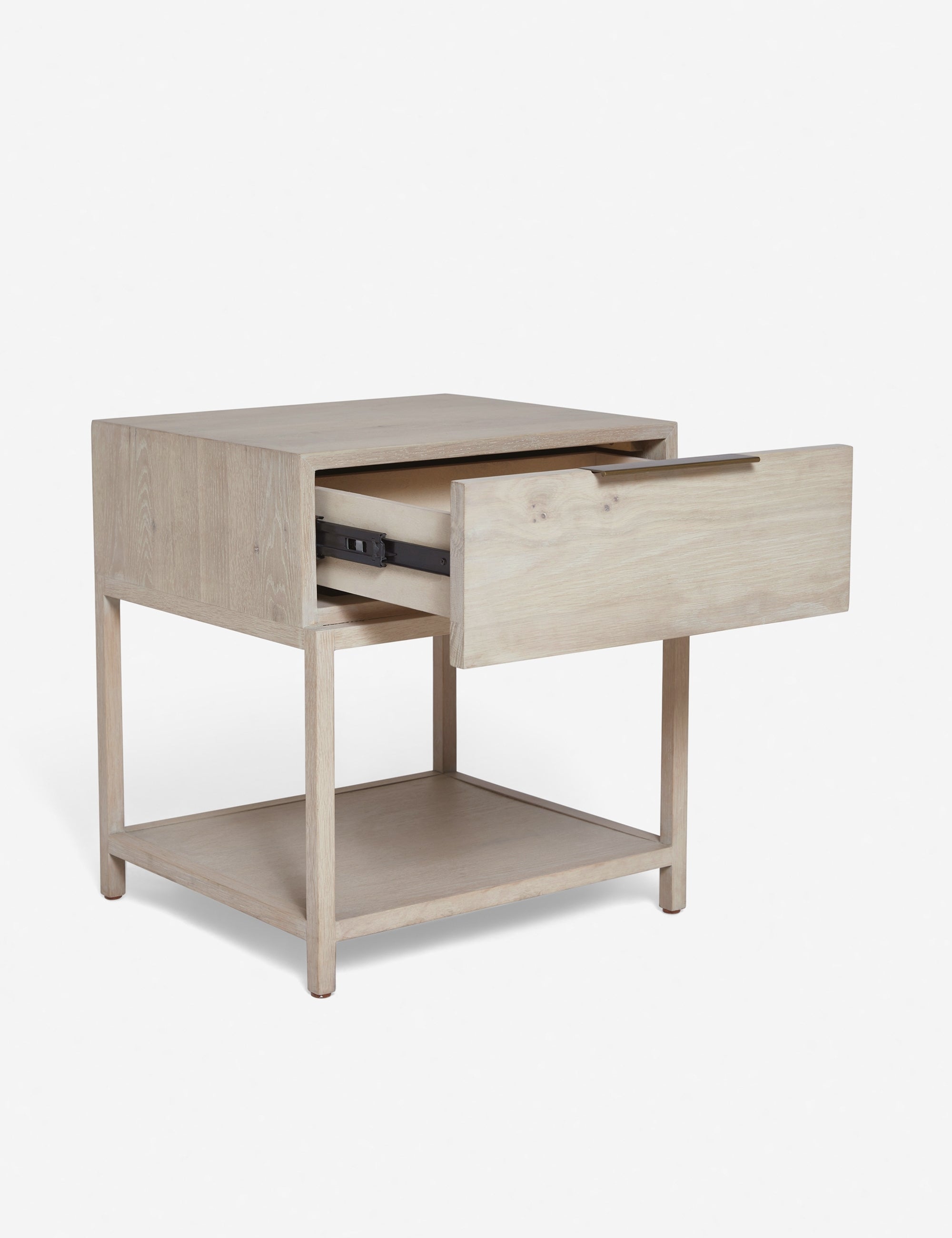 Modern Dana Nightstand with Drawer - Wooden Bedside Table for Bedroom, Living Room & Office - Compact Storage Solution for Small Spaces