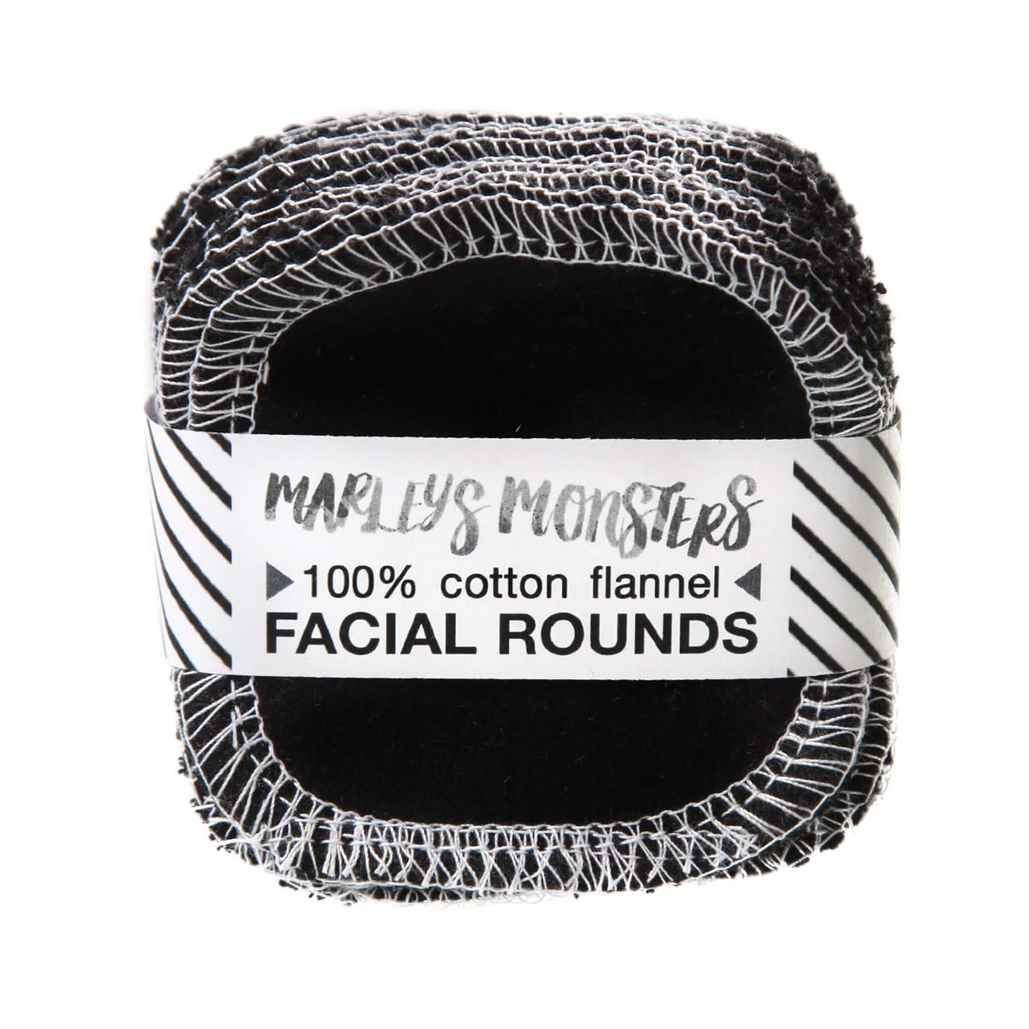 Organic Cotton Facial Rounds - Reusable & Eco-Friendly Makeup Remover Pads for Gentle Cleansing & Skincare | Perfect for Daily Makeup Removal, Toner Application & Travel Essentials