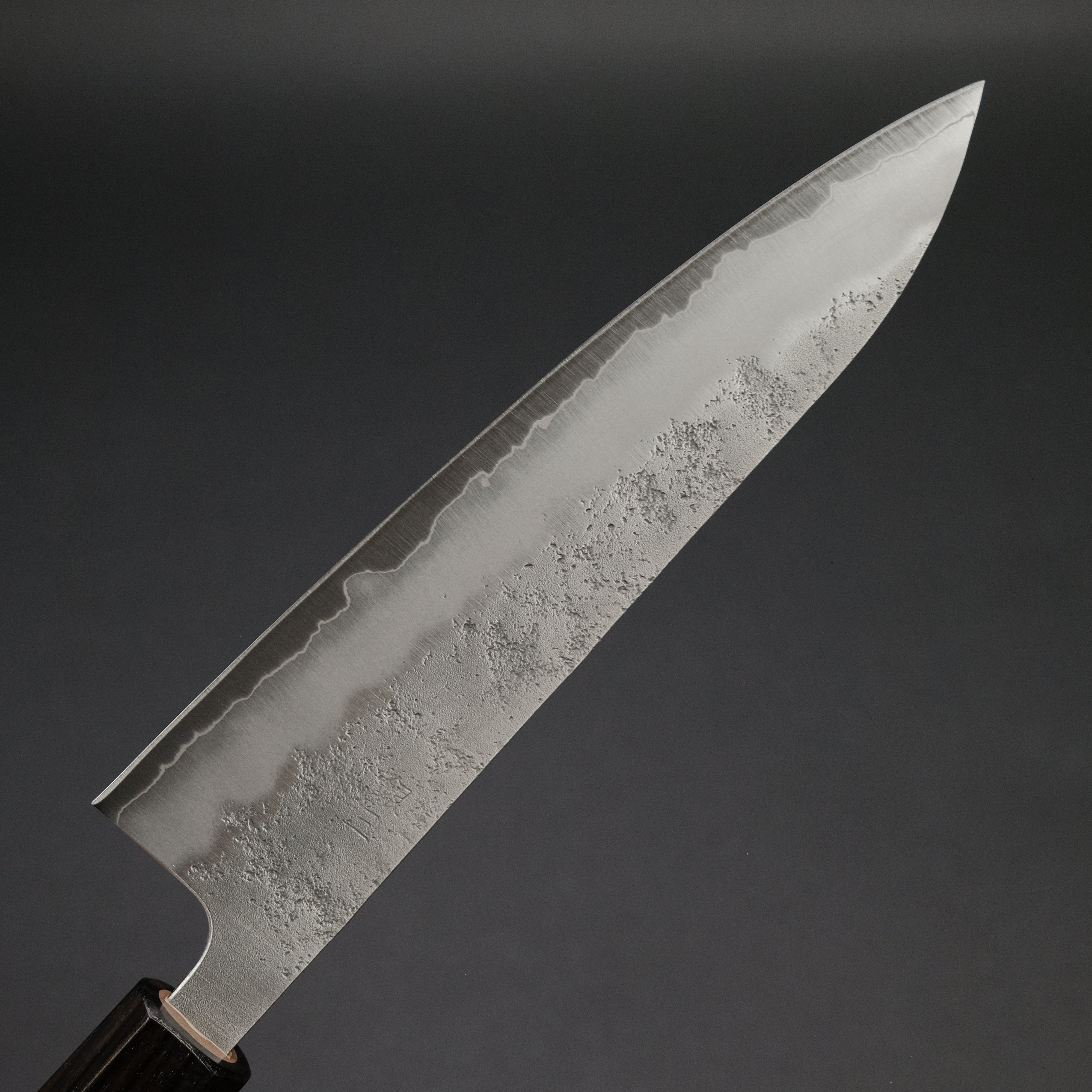 Hitohira Futana S3 Nashiji Gyuto 180mm Japanese Chef Knife - Premium Cherry Wood Handle - Sharp Stainless Steel Blade for Professional Cooking & Slicing - Perfect for Home Chefs & Culinary Enthusiasts