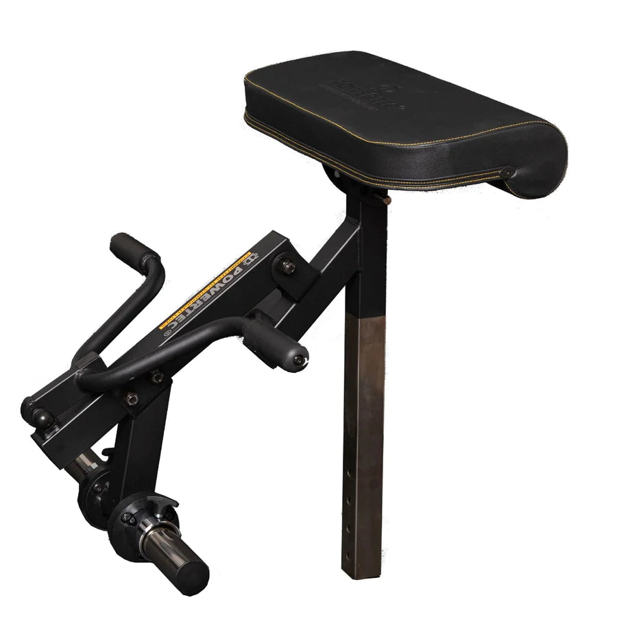 Powertec Workbench Bicep Curl Attachment - Heavy Duty Strength Training Equipment for Home Gym & Workout - Perfect for Bicep Exercises & Arm Workouts