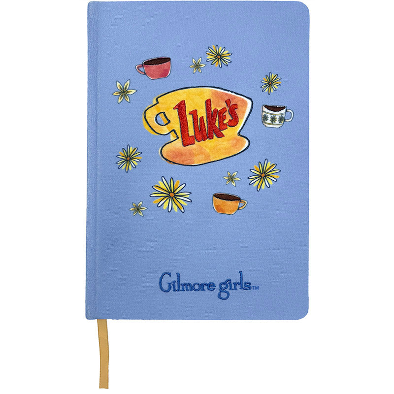 Gilmore Girls Embroidered Notebook - Lined Journal for Writing, Note Taking & Gift Giving - Perfect for Fans, Students & Journaling Enthusiasts