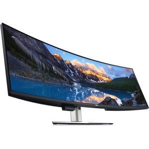 Dell 49IN U4923DW Ultrawide Curved Monitor - 32:9 IPS Display, 5120x1440 Resolution, 60Hz, 8ms Response, 350cd/m², Height Adjustable, Tilt & Swivel, VESA Mount (100x100), USB-C Hub with HDMI, DP, USB 3.0 - 3-Year Warranty - Perfect for Multi-Tasking, Gaming, and Office Work
