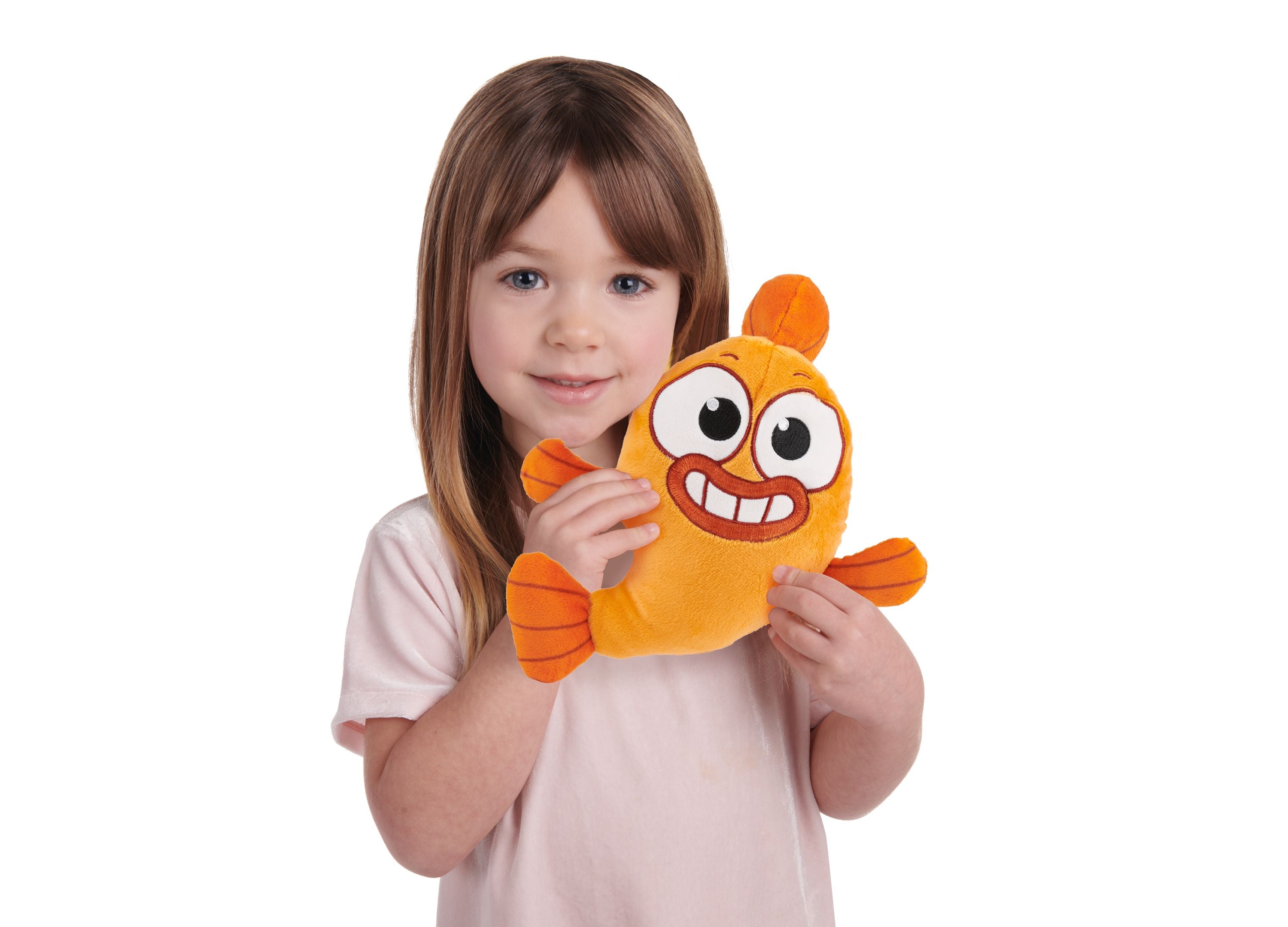 Baby Shark 8 Inch Interactive Plush Toy with Sound - William Fin Friend Stuffed Animal for Kids | Perfect Gift for Birthday & Playtime Fun
