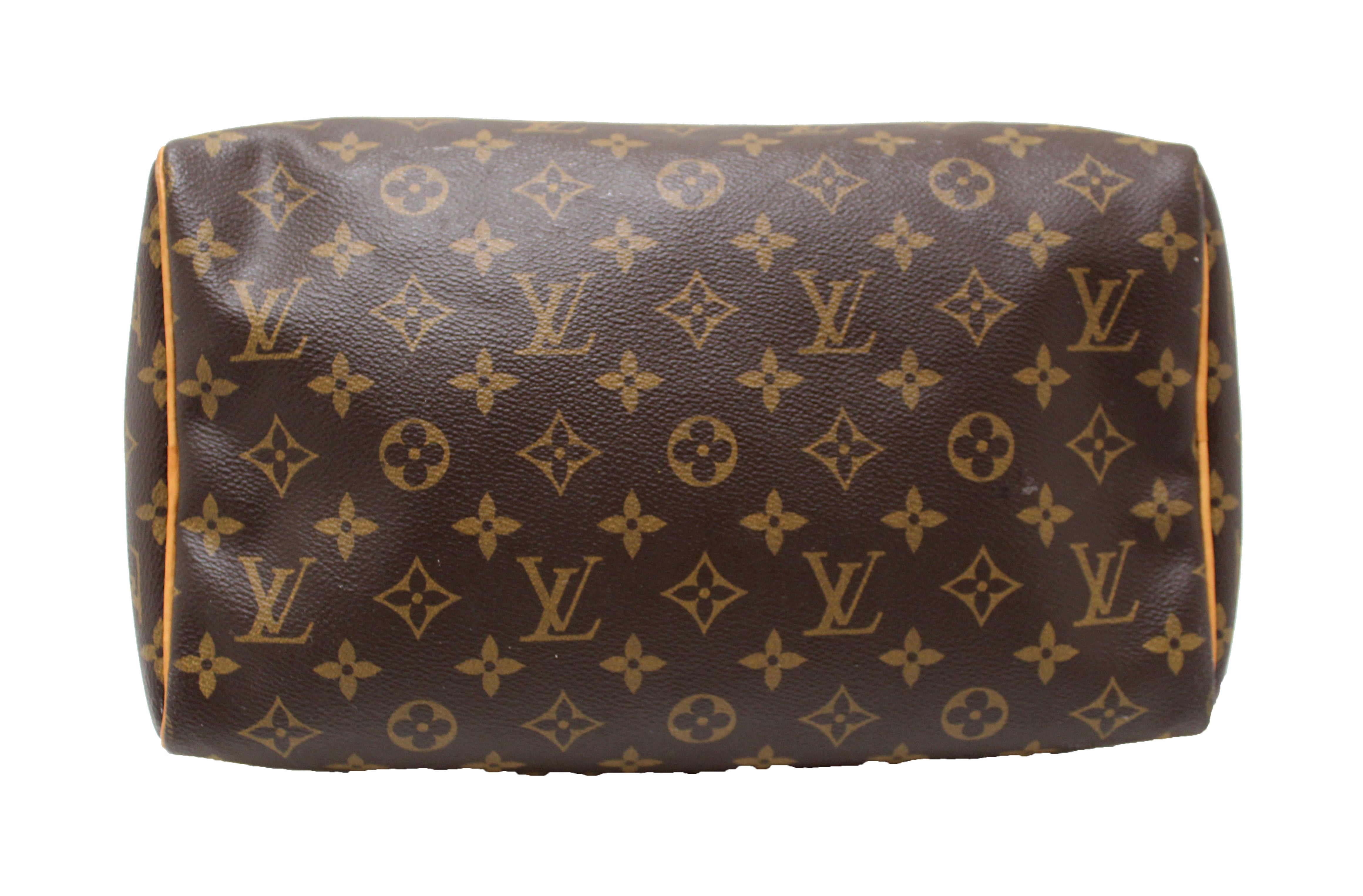 Authentic Louis Vuitton Speedy 30 Handbag - Classic Monogram Canvas Crossbody Purse for Women | Luxury Designer Shoulder Bag for Work, Travel & Everyday Use