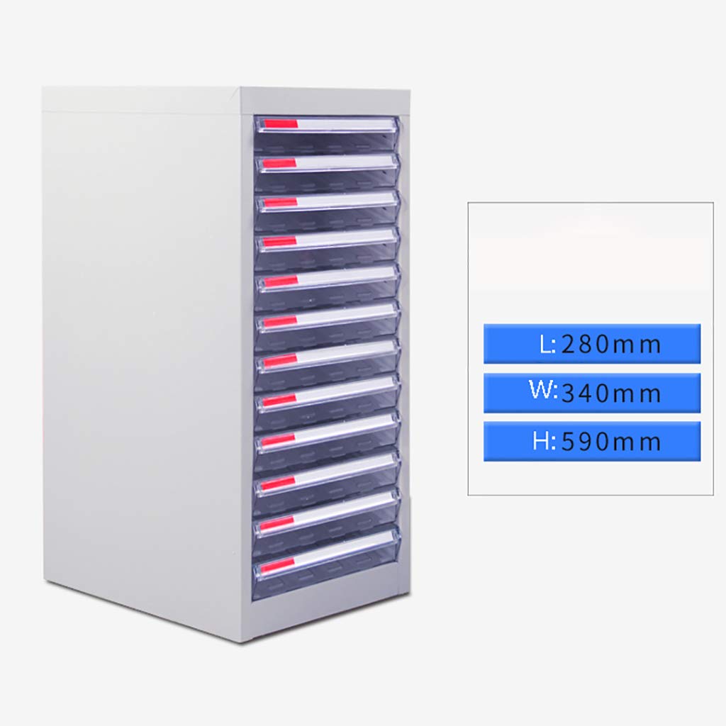 FPigSHS Plastic File Cabinet - 6/12 Drawer High Capacity Storage Box for Office Documents, Folders & Supplies | Desktop Organizer for Home & Office (Color: A) - Perfect for Organizing Bills, Contracts & Important Papers