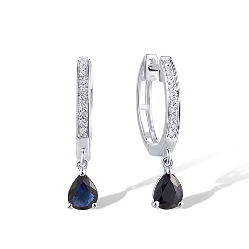 [C]White Gold-Blue Sapphire